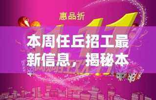 本周任丘招工最新信息揭秘,高科技产品引领未来生活潮流