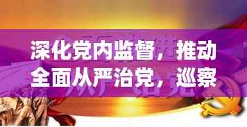 深化党内监督,推动全面从严治党,巡察报备制度落地实施